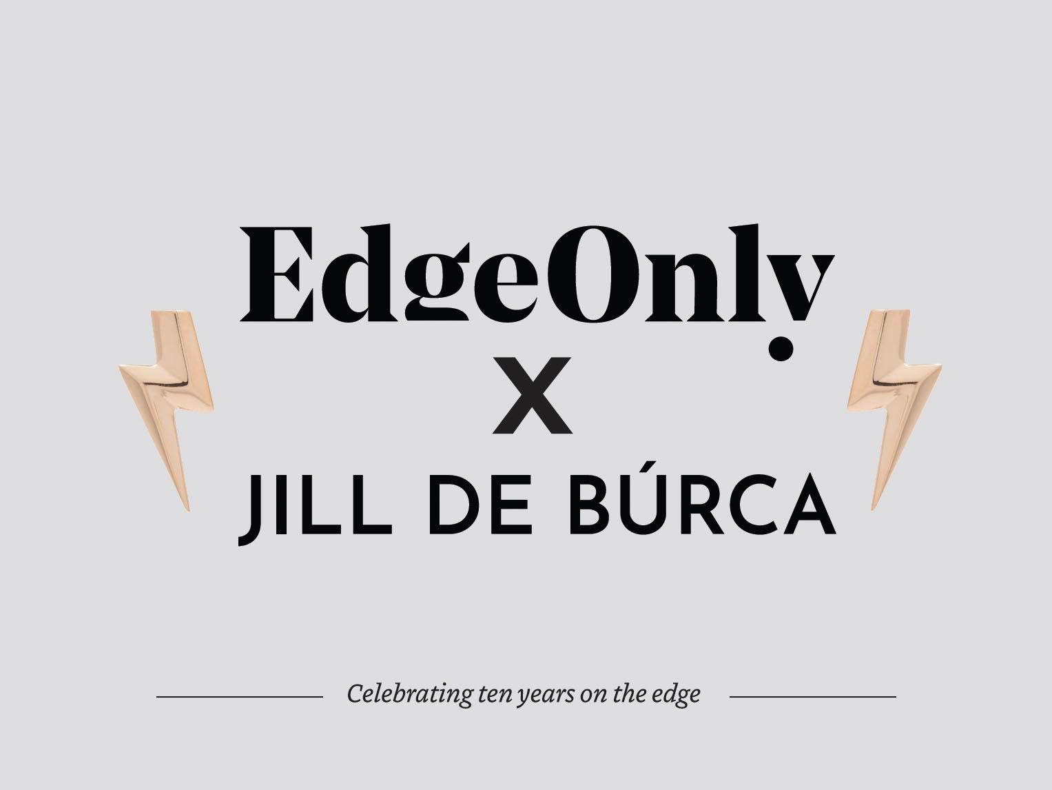 Edge Only X Jill De Búrca Collaboration postcard