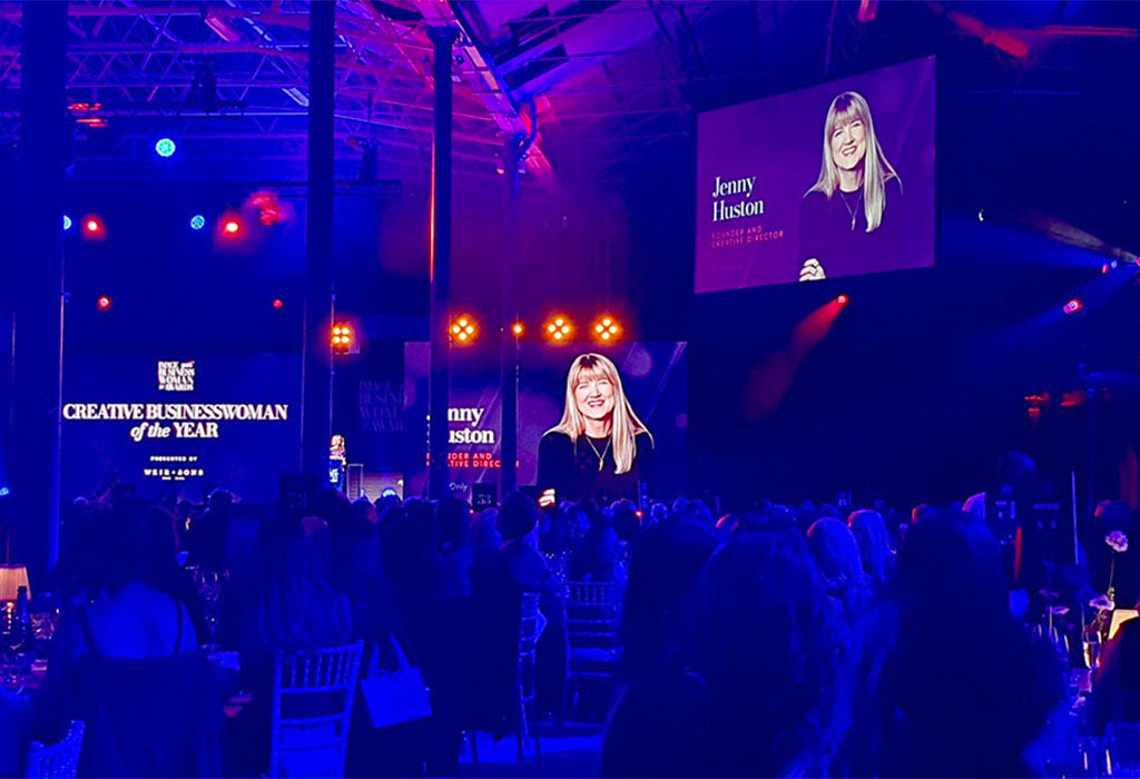 Image Pwc Creative Businesswoman of the year awards 2026 Jenny Huston shortlist screen 