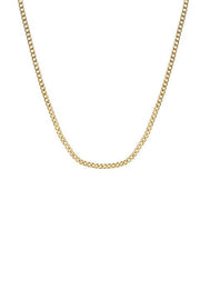 Edge Only 4.75mm Curb Chain in 18ct gold vermeil