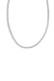 Edge Only 5.75mm curb chain in recycled sterling silver
