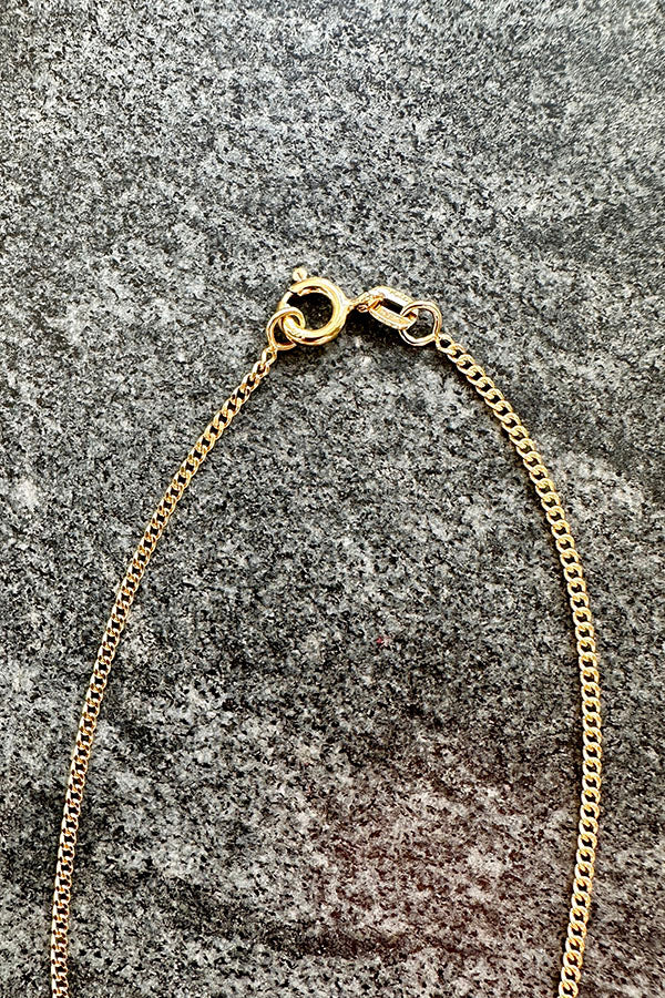 Edge Only 9ct gold Curb Chain 1.55mm 50cm