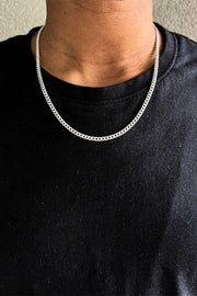 Edge Only 3.7mm Curb Chain sterling silver. 