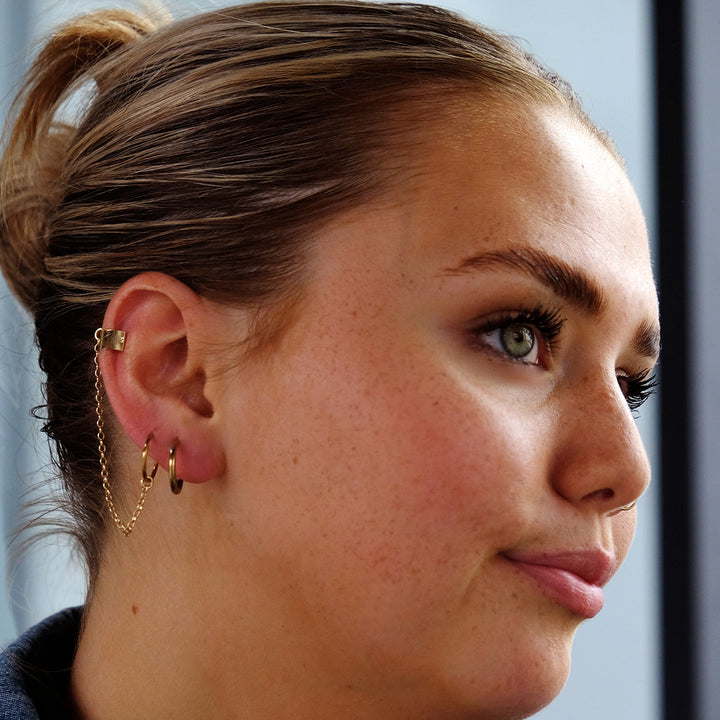Ear Cuff with chain