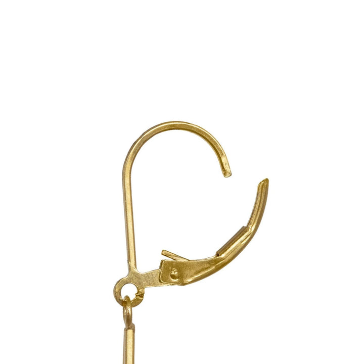 Earring Lever back in 18ct Gold Vermeil