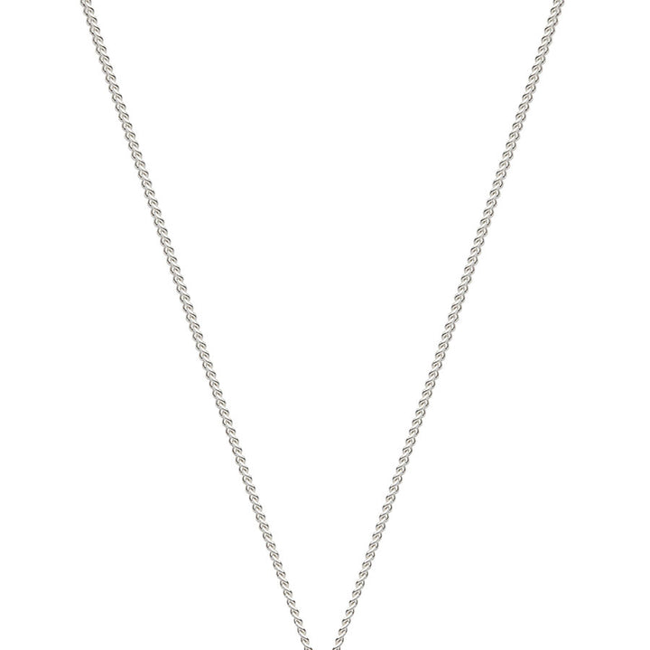 Edge Only Curb Chain 1.1mm sterling silver