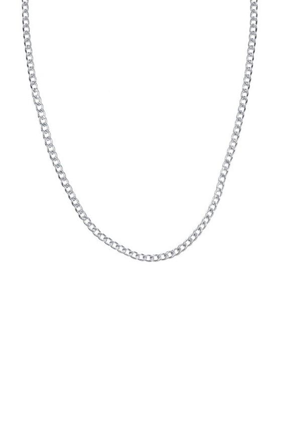 Edge Only 4.75mm Curb Chain in sterling silver