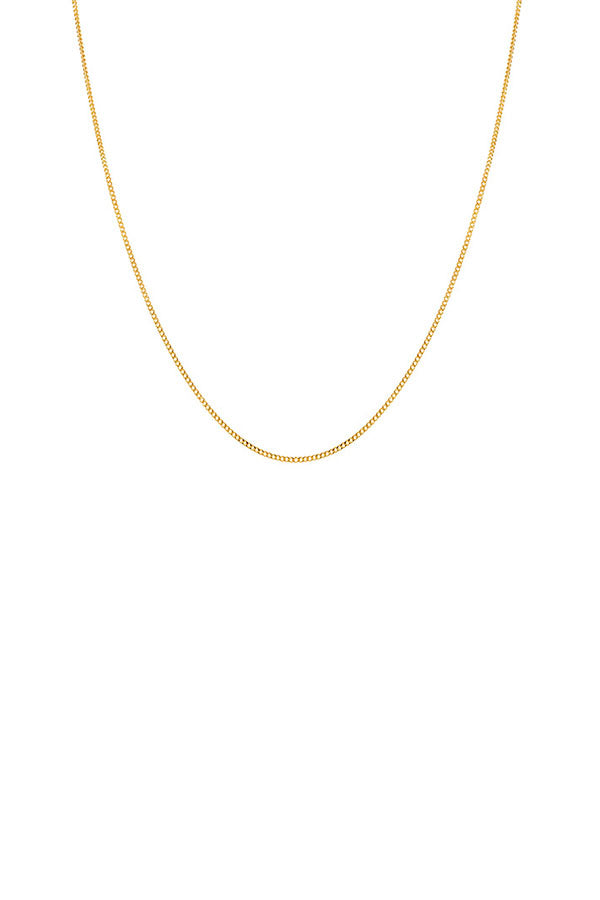 Curb Chain 1.1mm 50cm Solid 9ct recycled gold