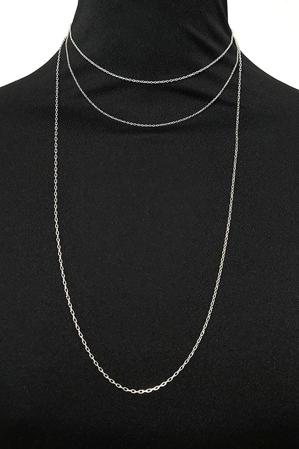 Edge Only various Trace Chains in sterling silver