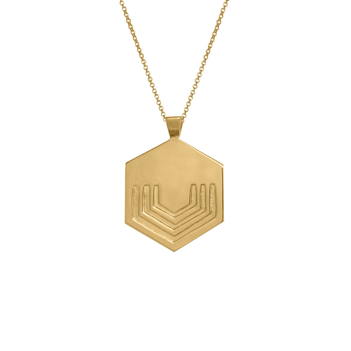 Hexagon Pendant XL