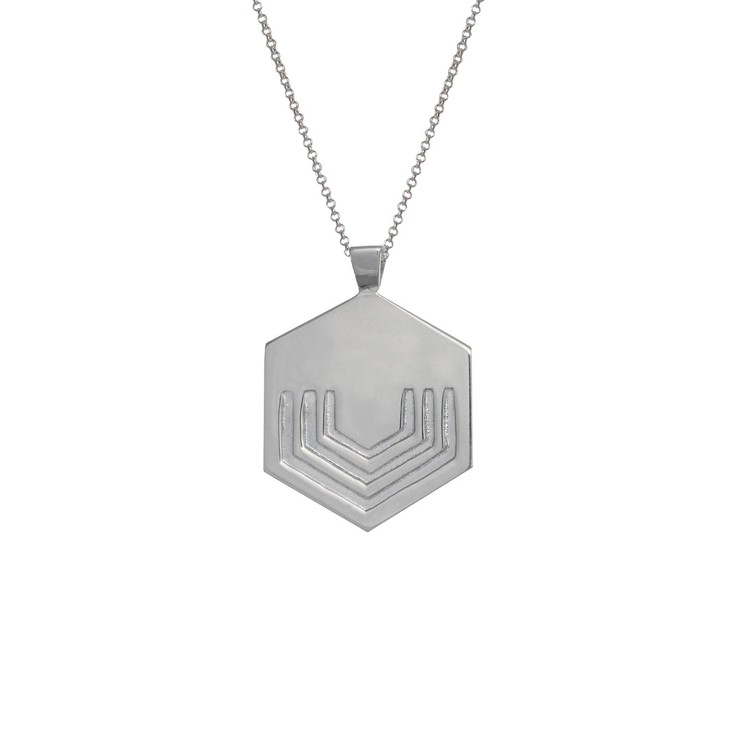 Hexagon Pendant XL