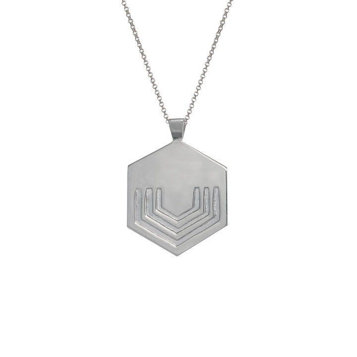 Hexagon Pendant XL