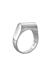 Edge Only High Top Ring in Sterling Silver