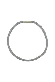 Edge Only - Steel Mesh Necklace 6mm stainless steel clasp