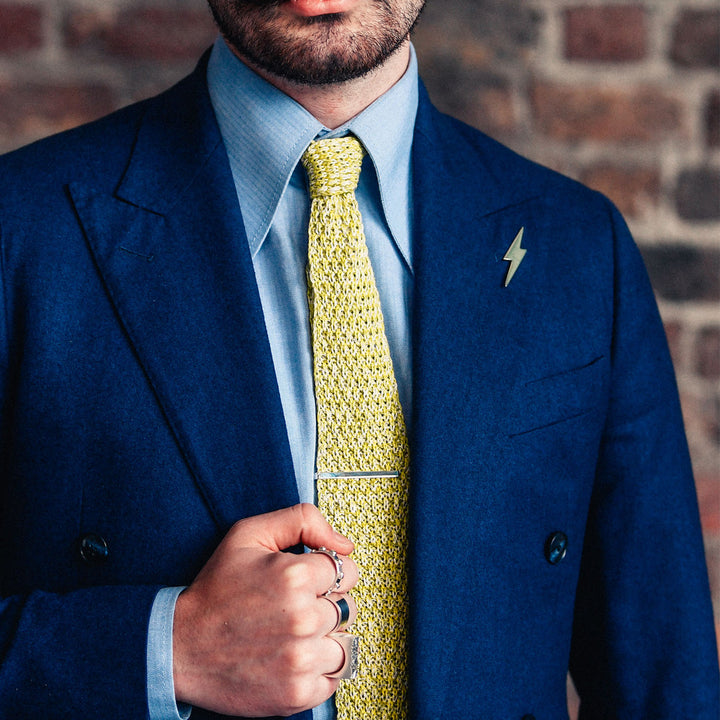 Pointed Lightning Bolt Pin