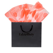 Edge Only Gift Bag - Leah Hewson for Edge Only. Front with tissue