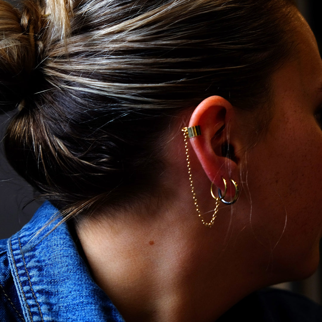 Ear Cuff with chain