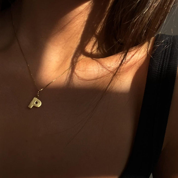 Box Chain 0.60mm 20"/50cm - 18ct gold vermeil