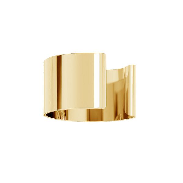 Edge Only Ear Cuff 6mm 18ct gold vermeil