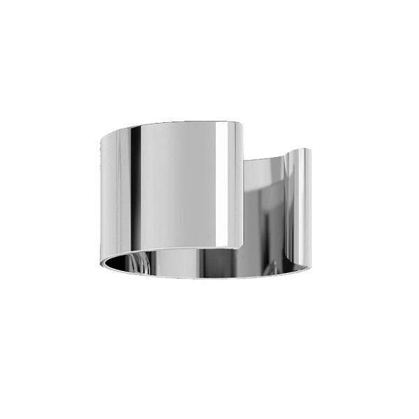 Edge Only Ear Cuff 6mm sterling silver