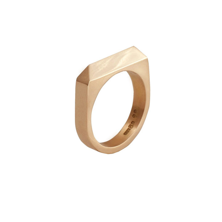 Edge Only Rooftop Ring in 14 carat Gold 14kt
