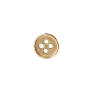 Button Lapel Pin or Tie Tack in 14ct Gold