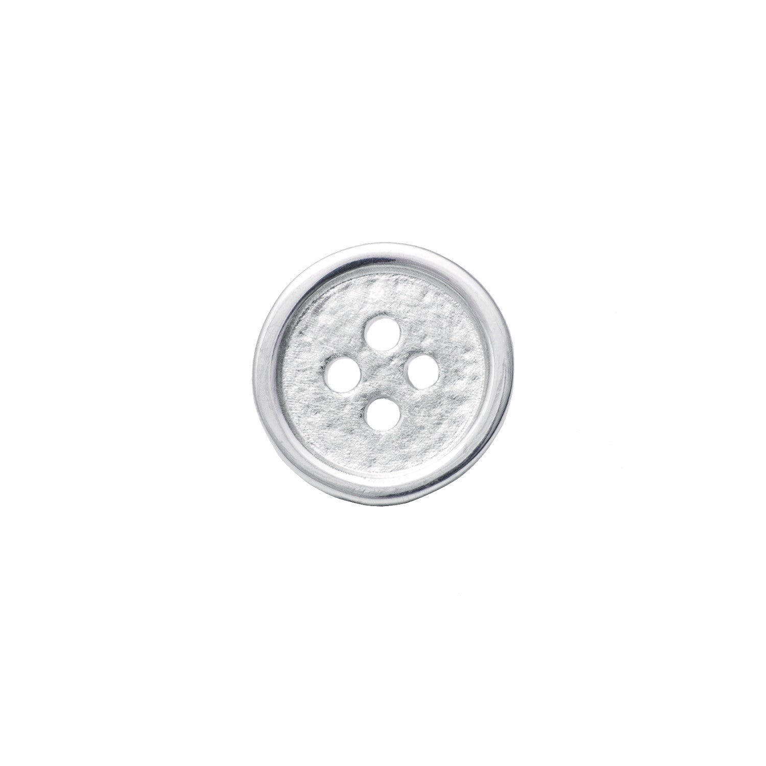 Edge Only Button Pin or Tie Tack in Sterling Silver