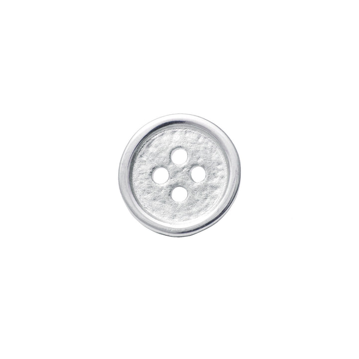 Edge Only Button Pin or Tie Tack in Sterling Silver