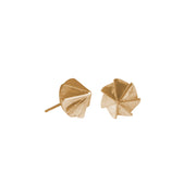 Edge Only Countersink Earrings in 18ct gold vermeil