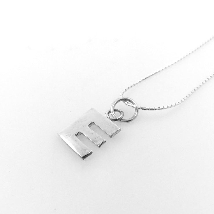 SAMPLE - Letter Pendant