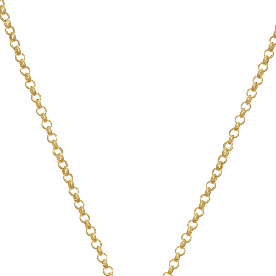 Edge_Only - Belcher Chain 18ct gold vermeil