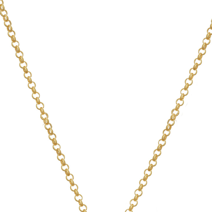 Edge_Only - Belcher Chain 18ct gold vermeil