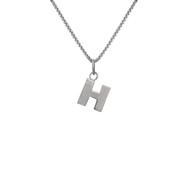 Initial necklace for men online