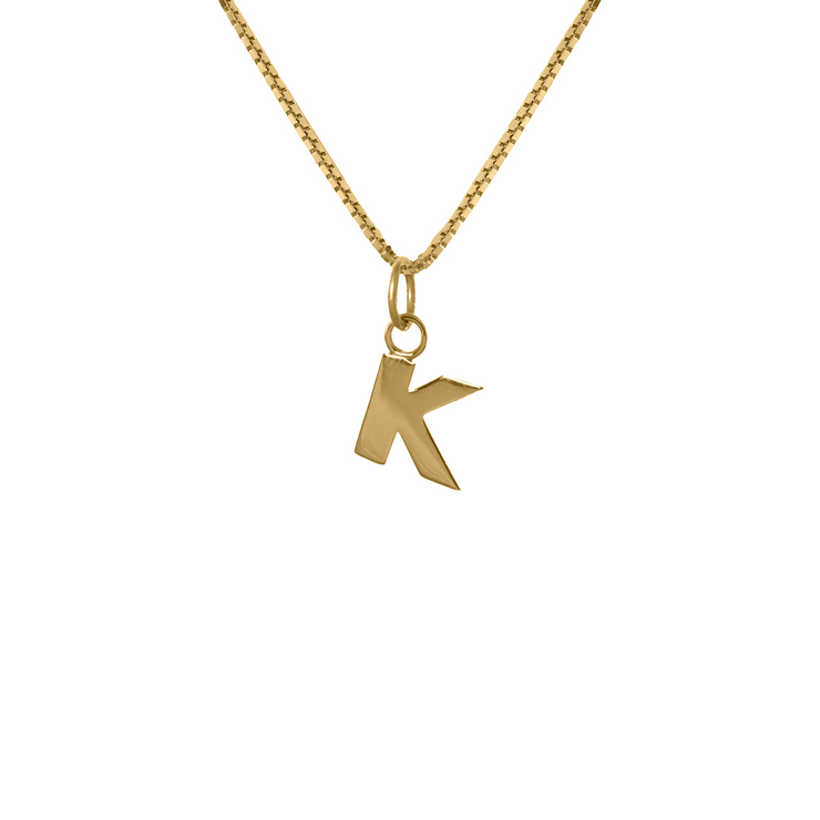 Initial letter 2025 pendant necklace