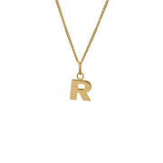 SAMPLE - Letter Pendant - 18ct Gold Vermeil