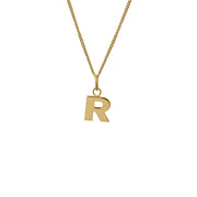 SAMPLE - Letter Pendant - 18ct Gold Vermeil