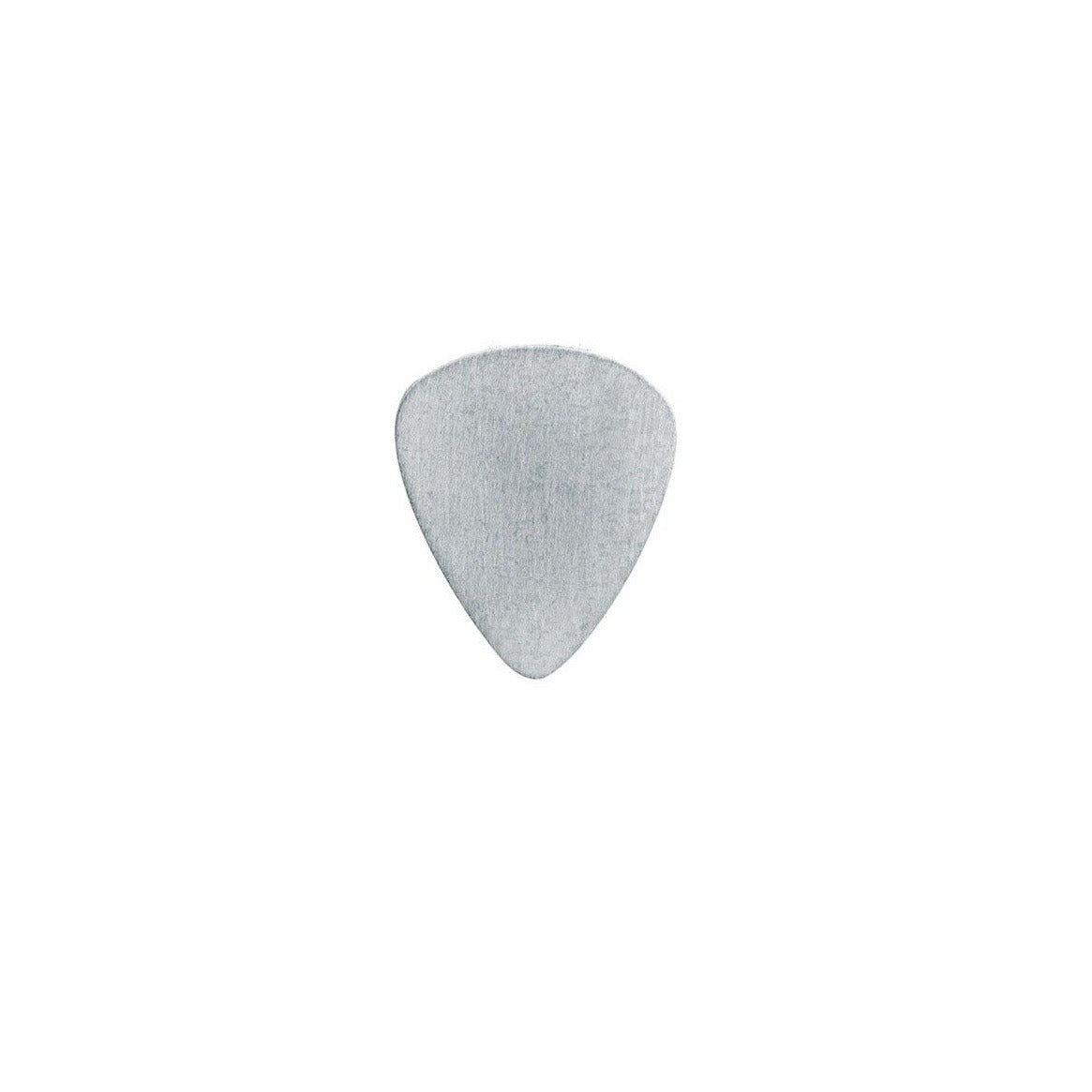 Edge Only Plectrum Pin in matt satin sterling silver