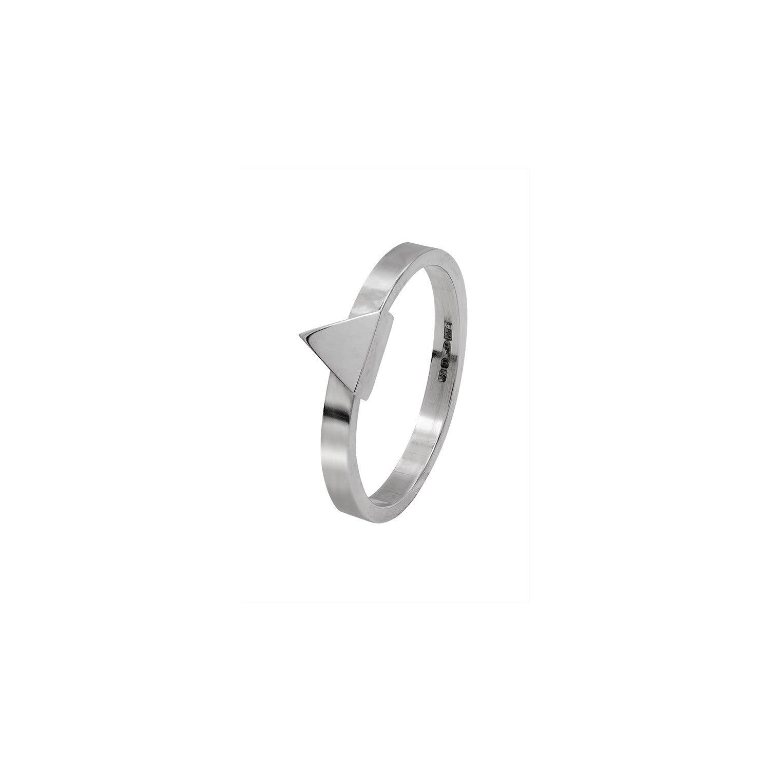 Triangle Stacking Ring in sterling silver | Edge Only jewelry Ireland