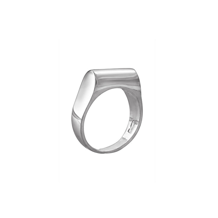 High Top Ring in Sterling Silver