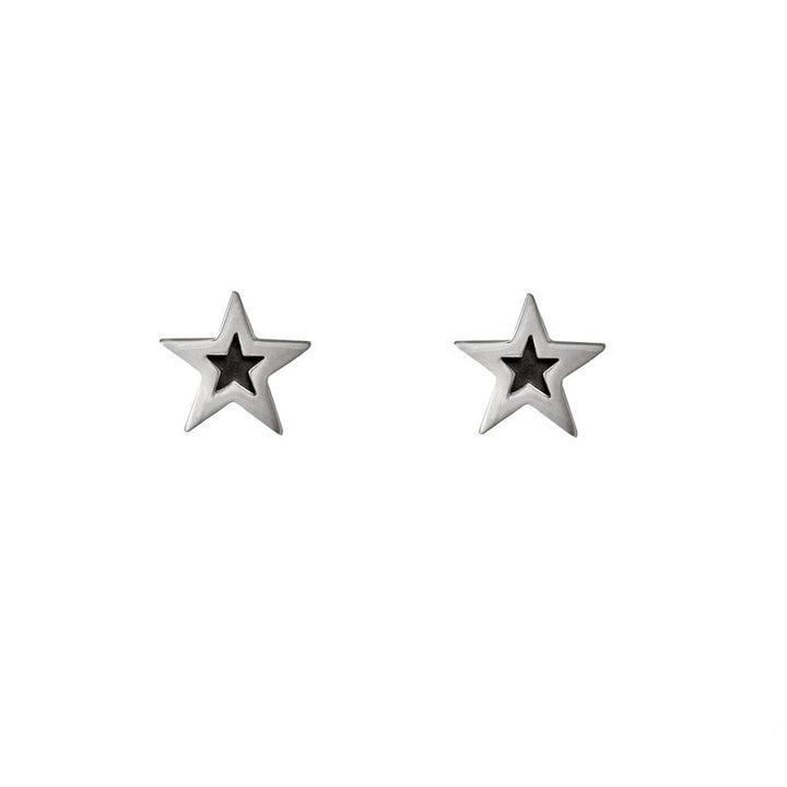 Edge Only Megastar Earrings black