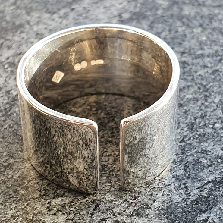 Edge Only Men's Gap Ring in sterling silver