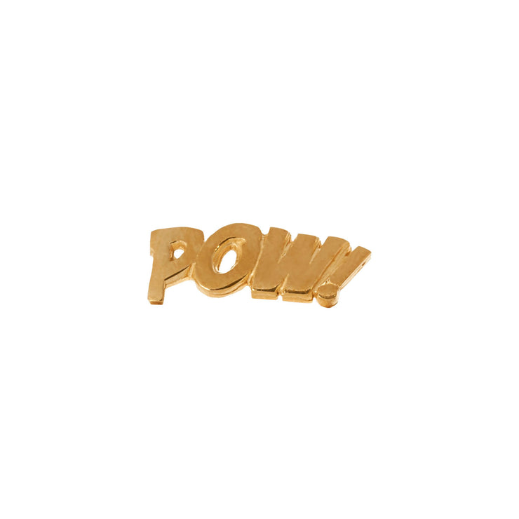 Edge Only POW Pin in 18ct gold vermeil