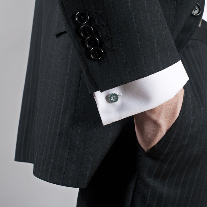Edge Only Phillips-head Screw Cufflinks in sterling silver