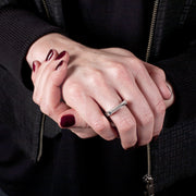 Edge Only Rooftop Ring in sterling silver