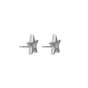 Edge Only Megastar earrings in sterling silver