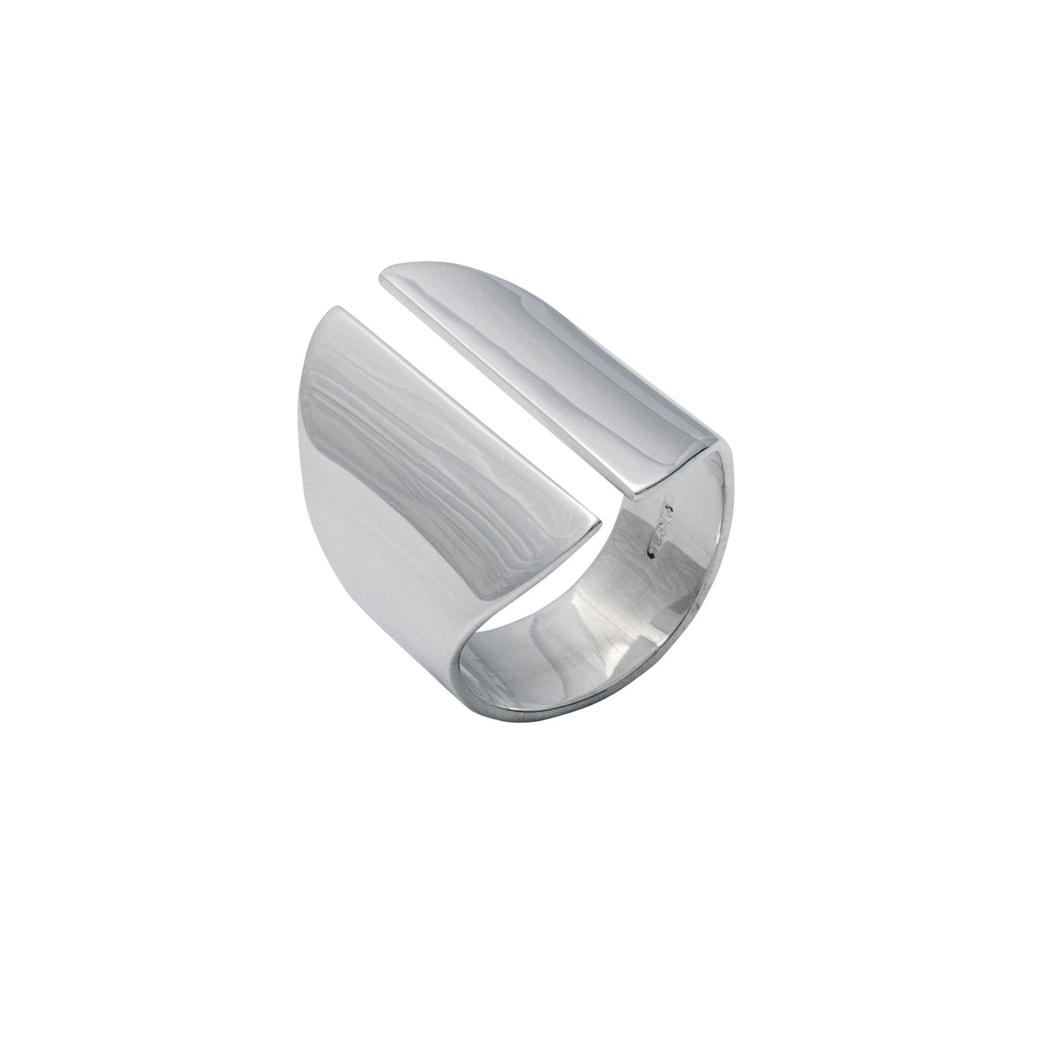 Wedge Ring in Sterling Silver