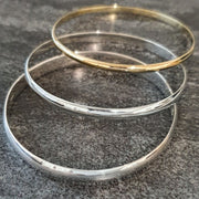 Bangle 3.4mm - Solid 9ct gold